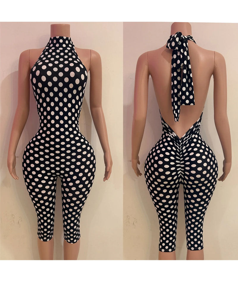 Daisy Capri Romper