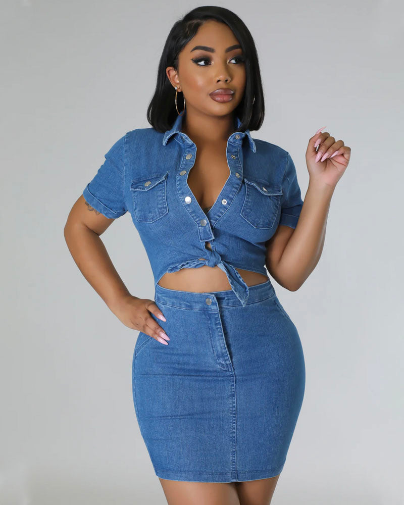 Daytona Denim Dress