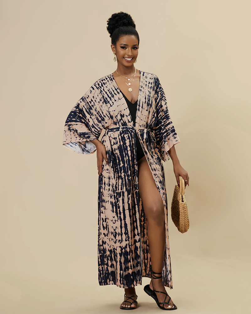 Deja Tie Dye Beach Kimono