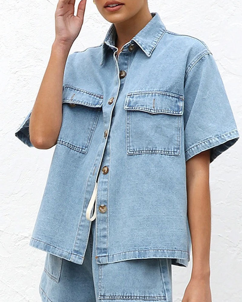 Delaney Denim Set