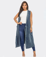 Denim Vest Dress