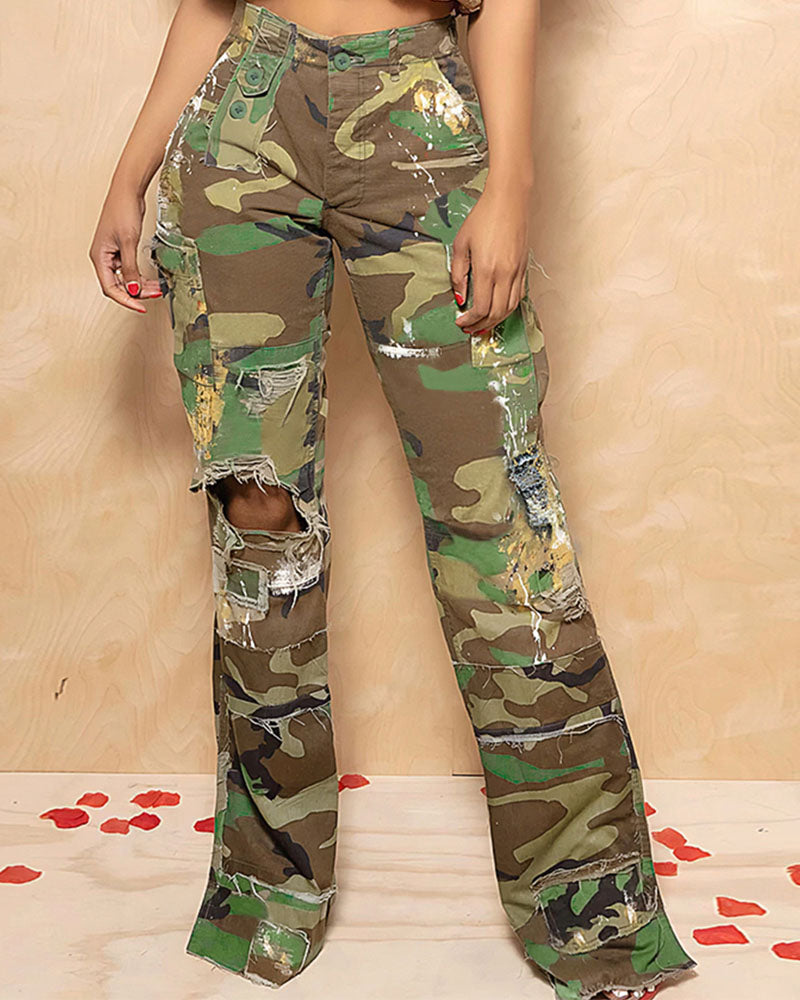 Do You Mind Camo Pant