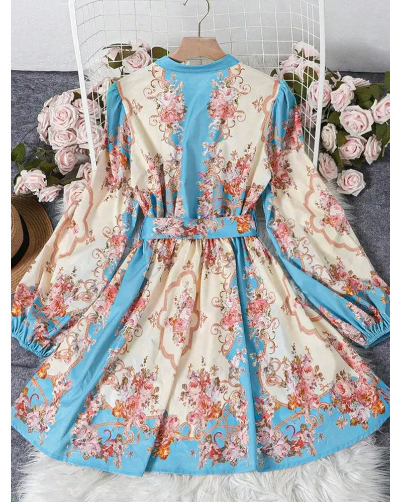 Dorte Floral Printed Dress