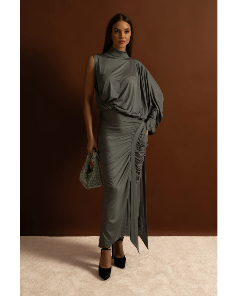 Ruched & Ready Skirt Set