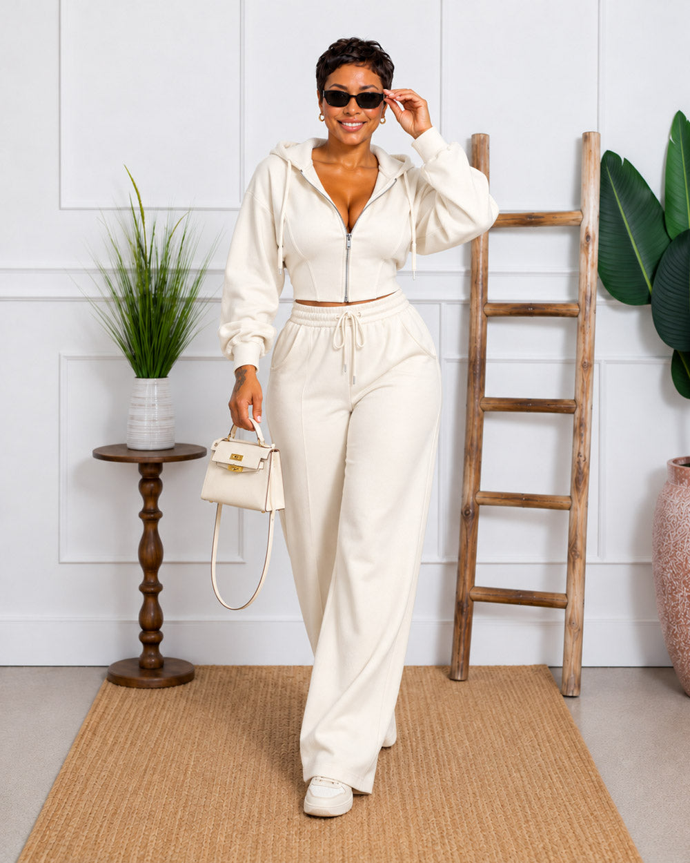 EGO Wide Leg Jogger Set