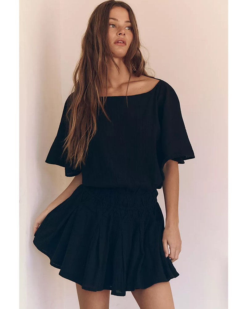 Easy Breeze Off-Shoulder Mini Dress