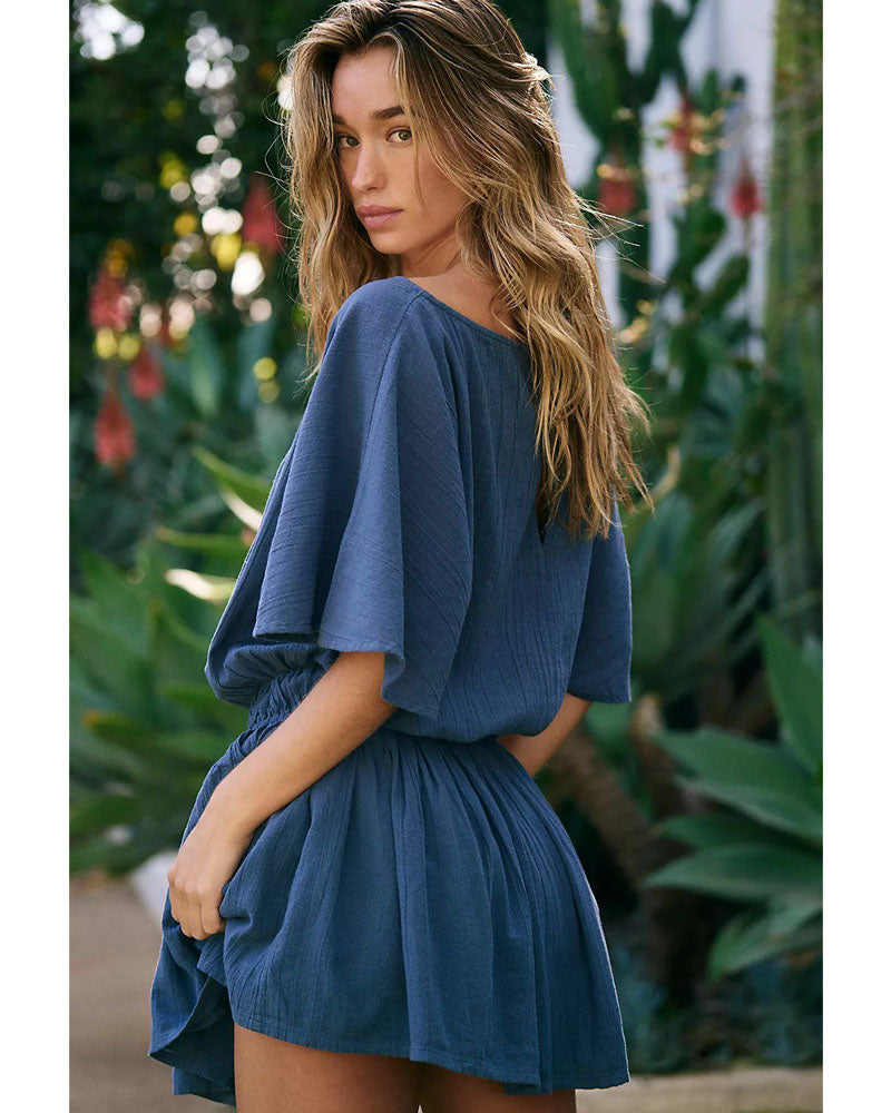 Easy Breeze Off-Shoulder Mini Dress