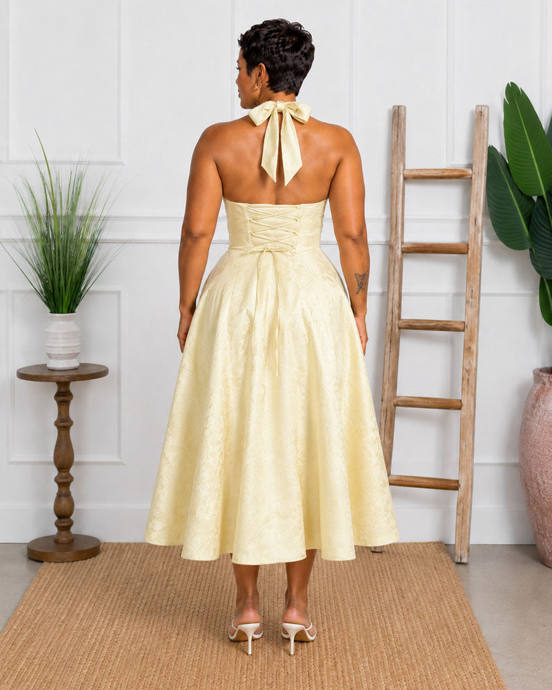 Effie Evening Midi Dress