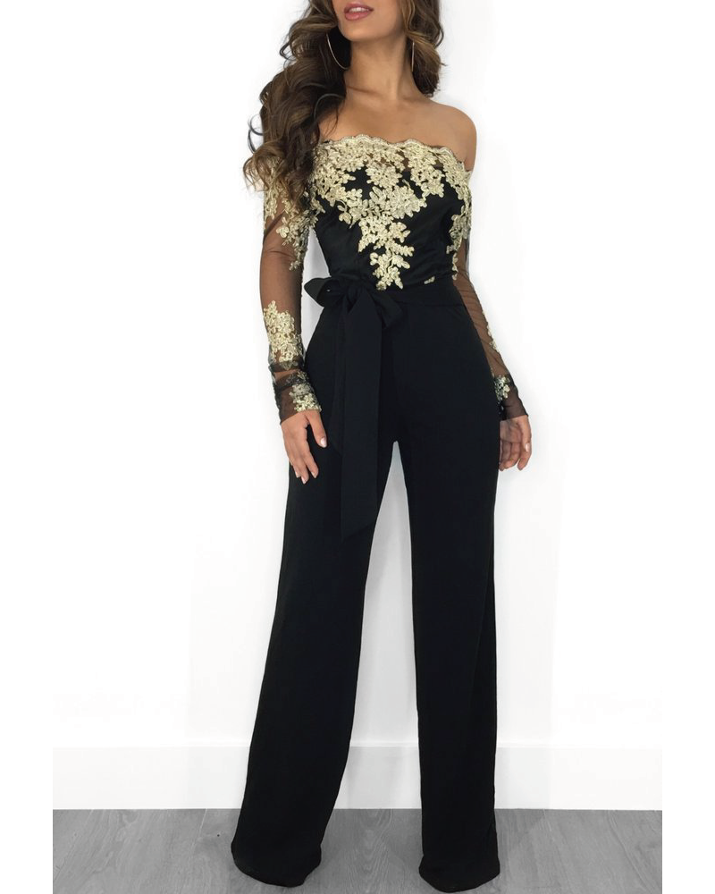 Elegant Lace Jumpsuit