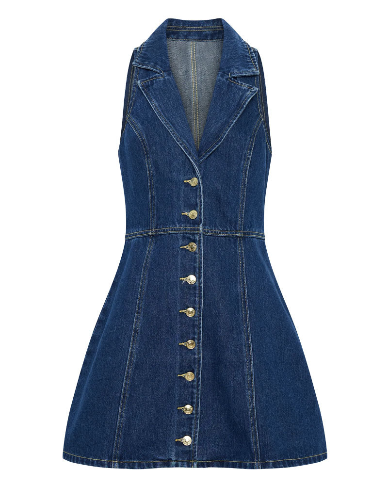 Eugenie Denim Mini Dress