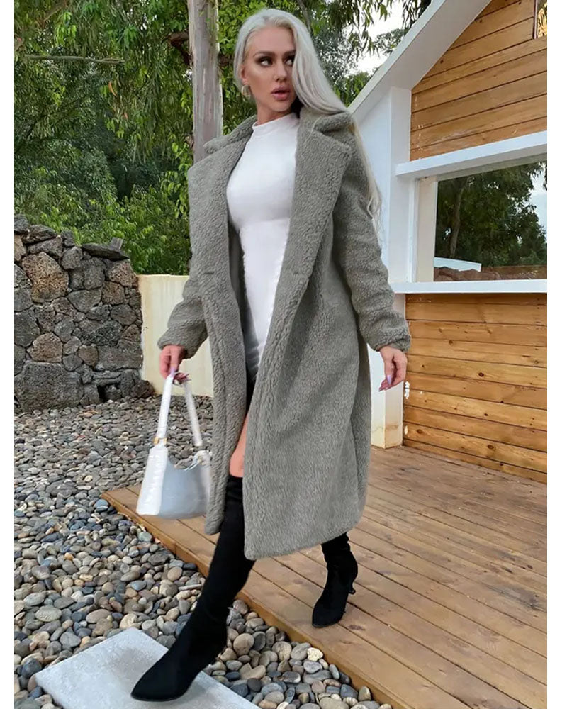 Cover Girl Faux Fur Coat