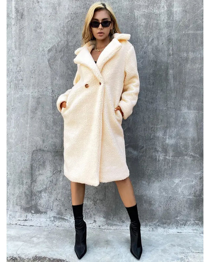 Cover Girl Faux Fur Coat