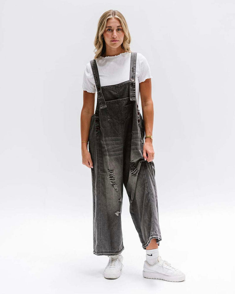 Frankie Denim Overalls