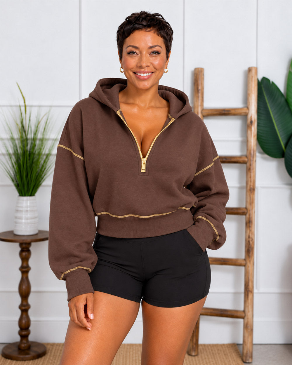 Freedom Half Zip Hoodie