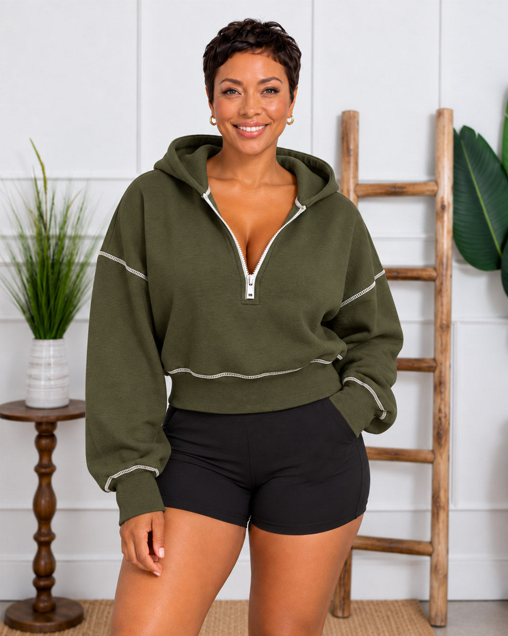 Freedom Half Zip Hoodie