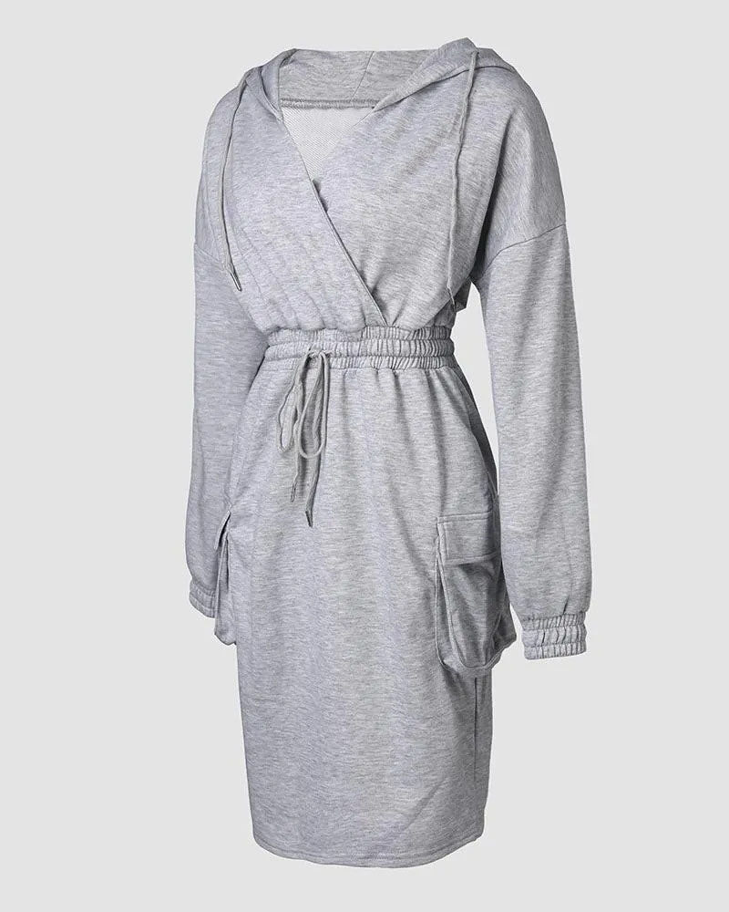 Gi jane Midi Hoodie Dress