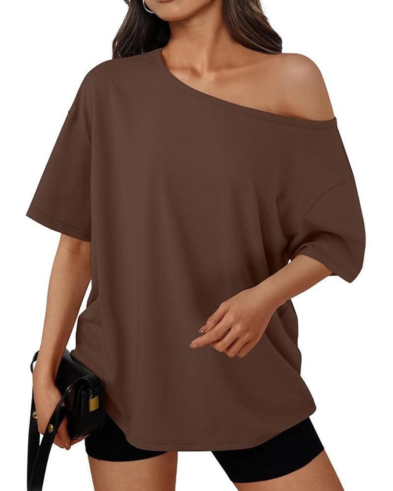 Give Me Options Oversized Basic Tee