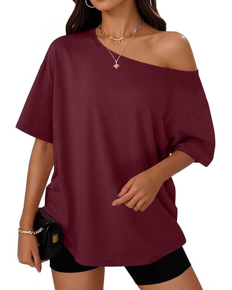 Give Me Options Oversized Basic Tee