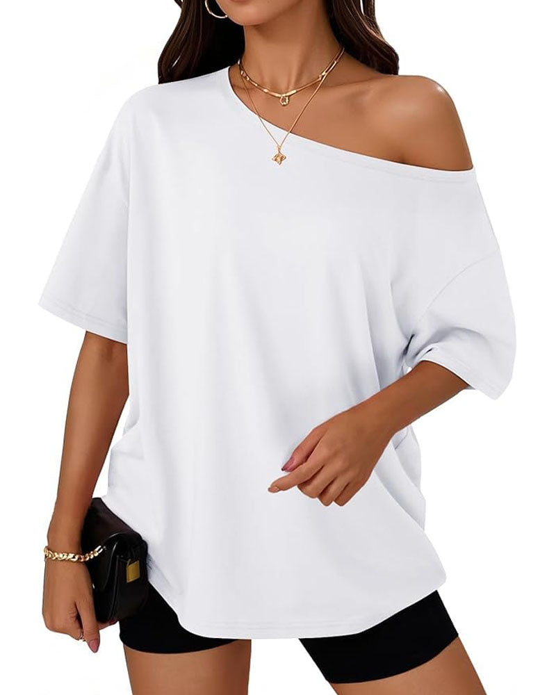 Give Me Options Oversized Basic Tee