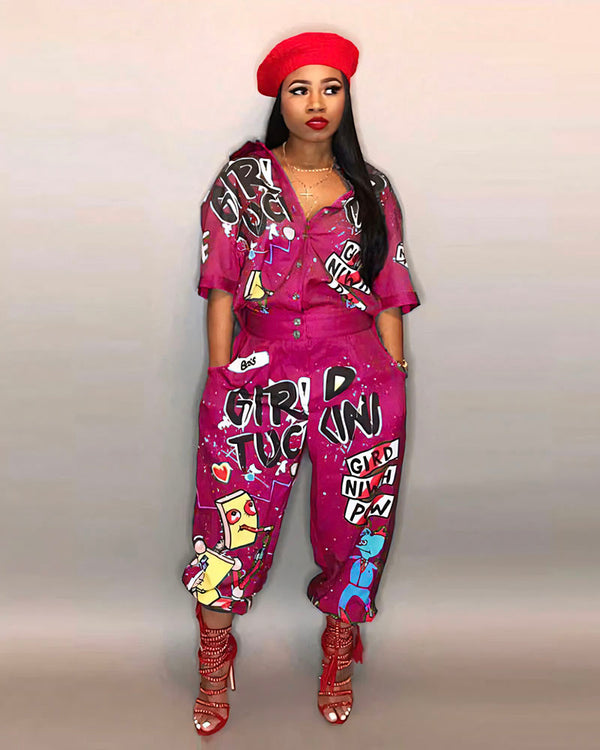 Graffiti Jumpsuit