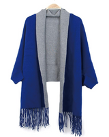 Aesthetica Two-Toned Shawl Coat