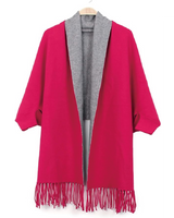 Aesthetica Two-Toned Shawl Coat