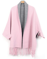 Aesthetica Two-Toned Shawl Coat