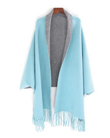 Aesthetica Two-Toned Shawl Coat