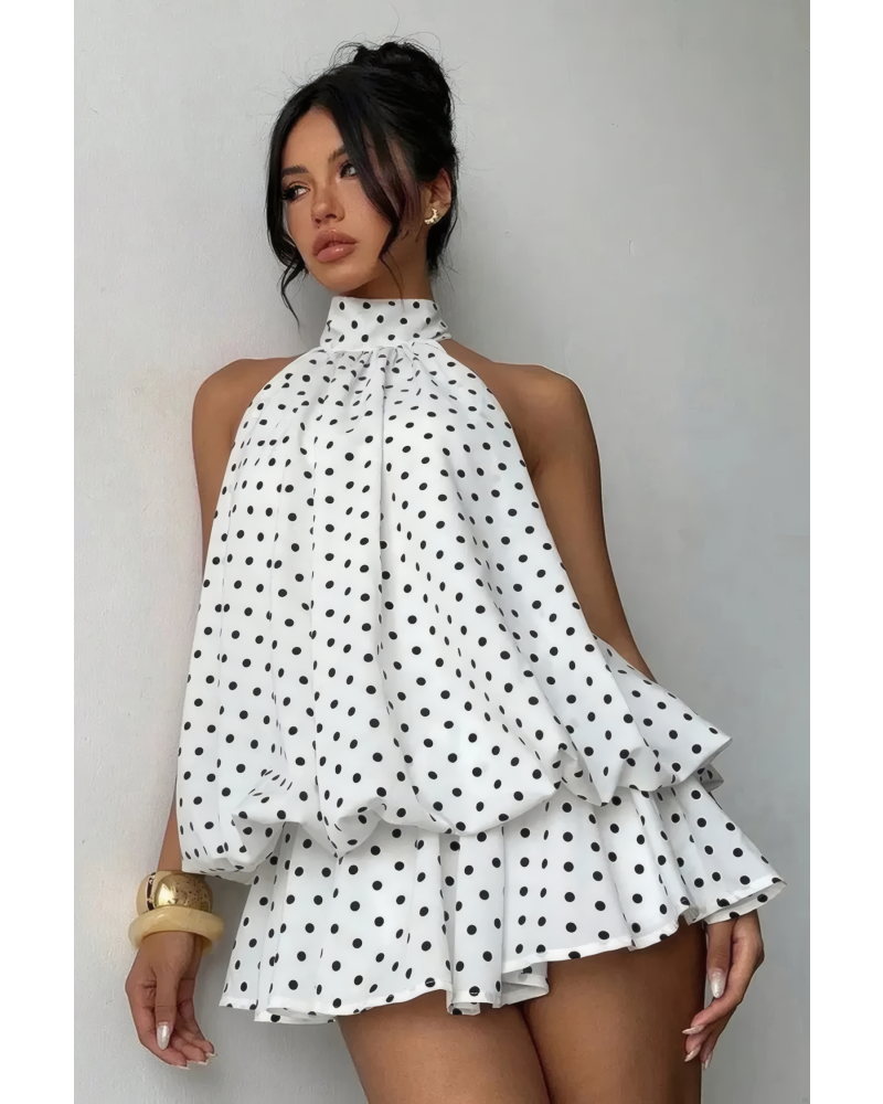 Enya Backless Mini Dress