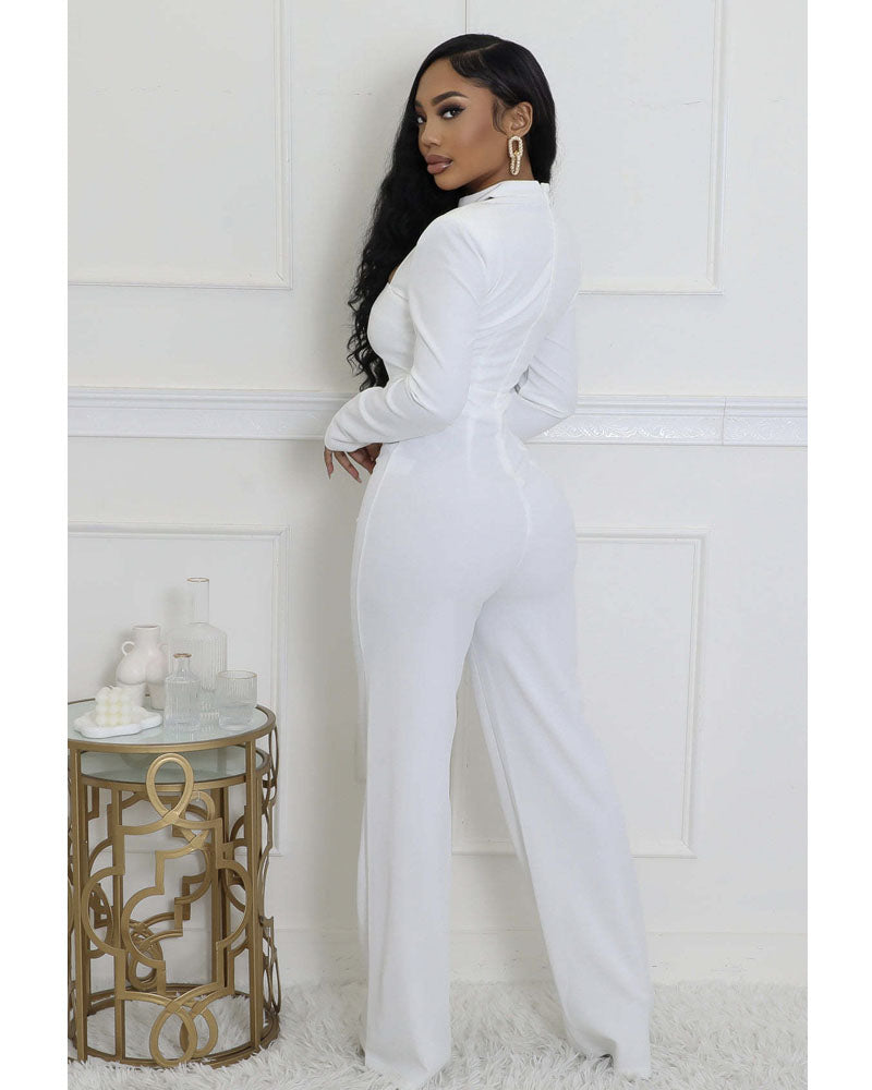 Heather Cutout Jumpsuit