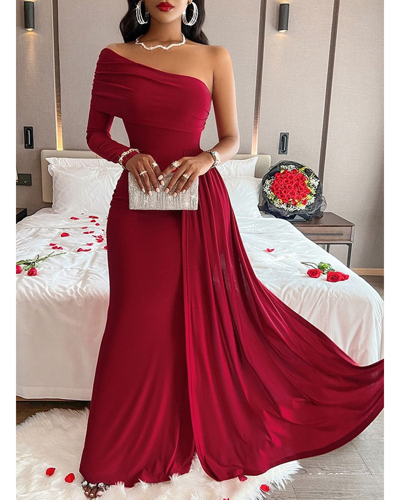 In Your Soul Maxi Gown Dress