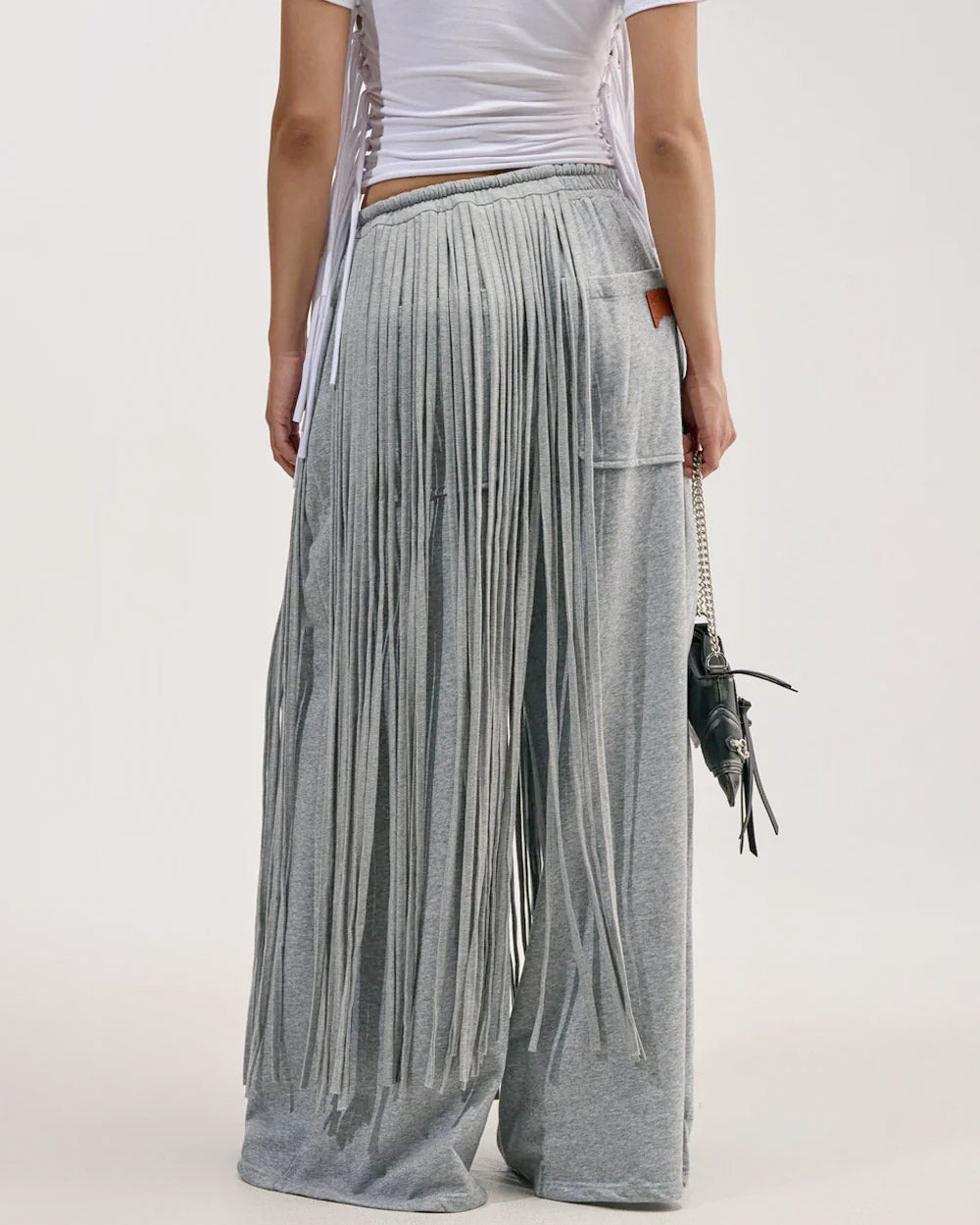 In Motion Fringe Wide-Leg Pants