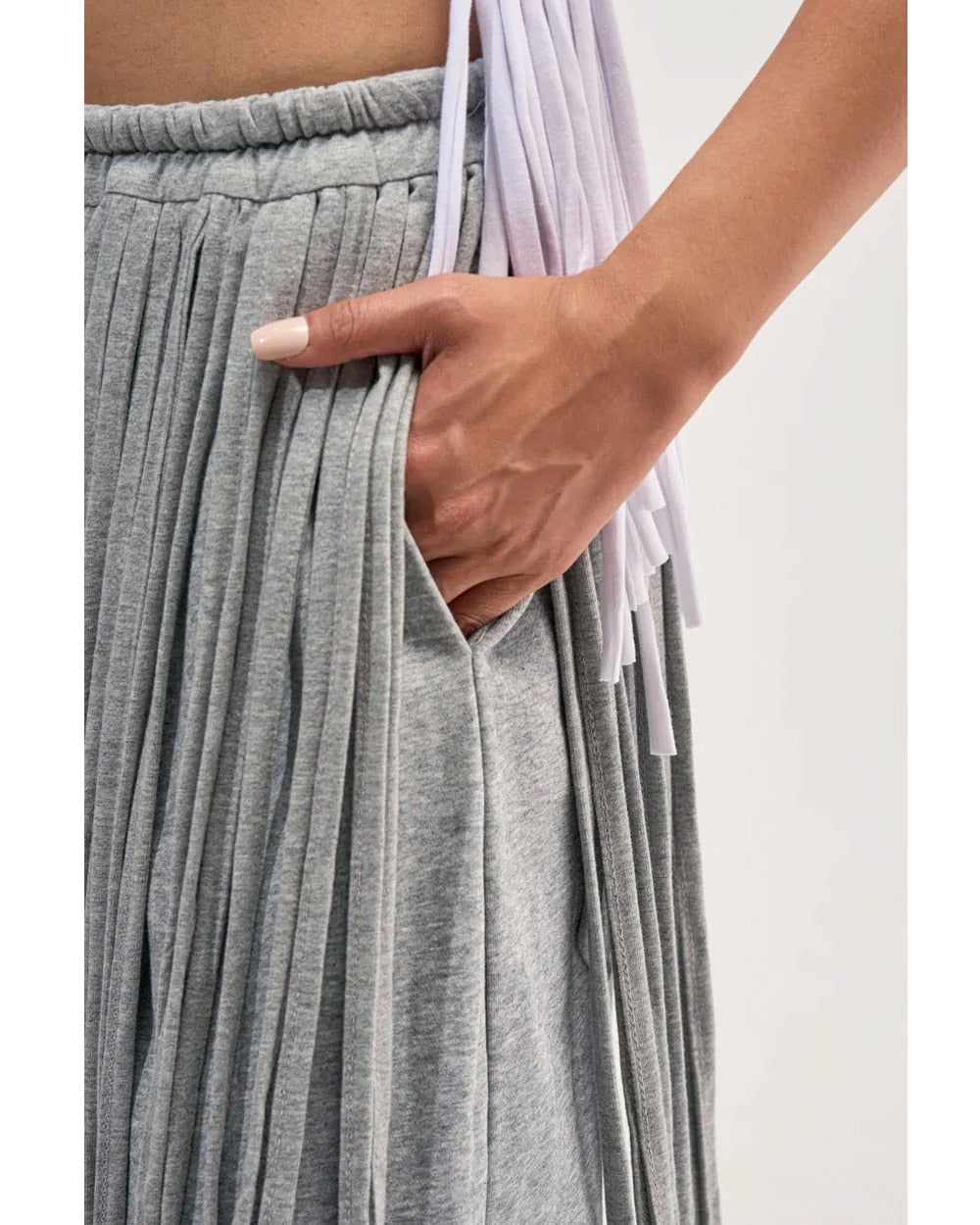 In Motion Fringe Wide-Leg Pants