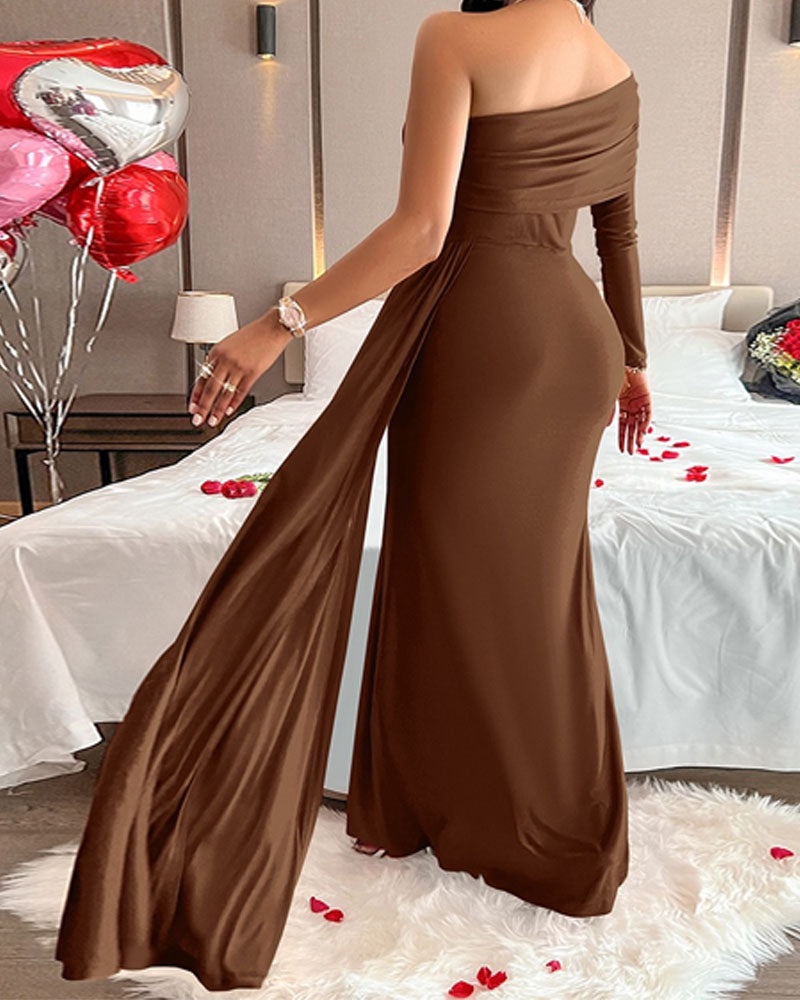In Your Soul Maxi Gown Dress