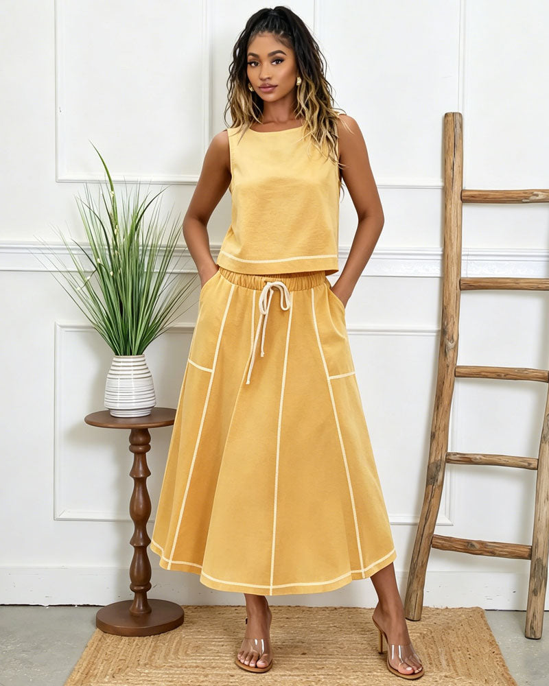 It Girl Summer Skirt Set
