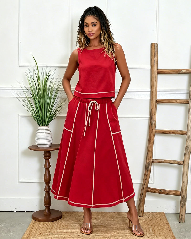 It Girl Summer Skirt Set