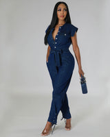 Ivanya Denim Jumpsuit