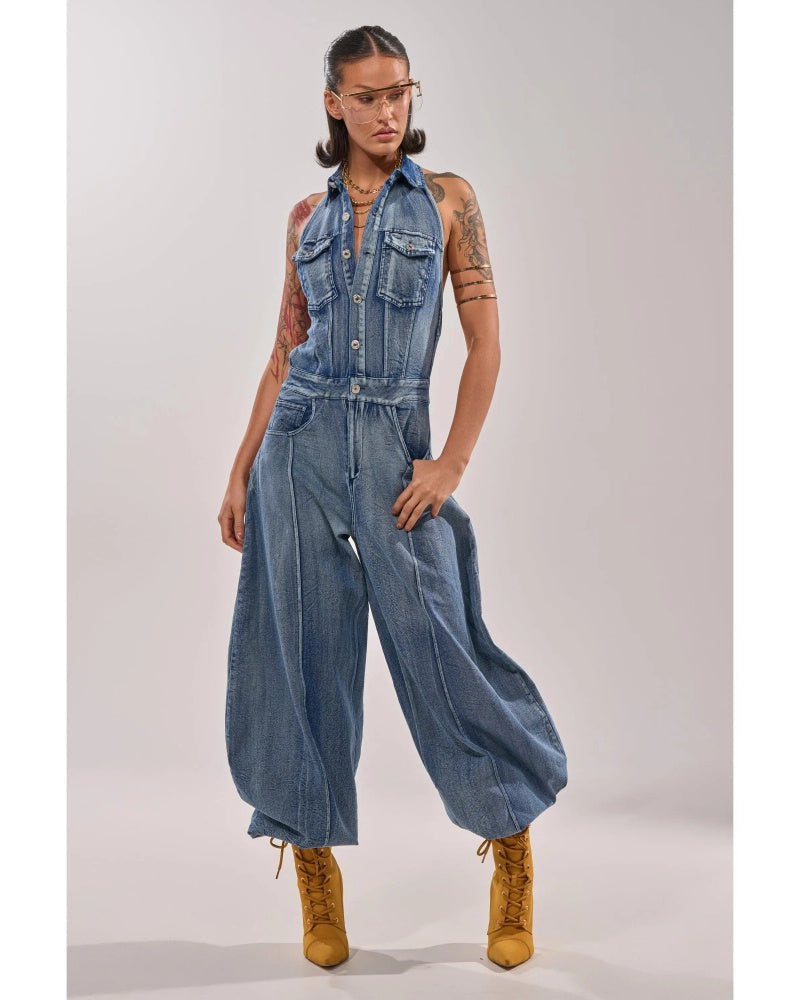 JETSETTER Denim JUMPSUIT