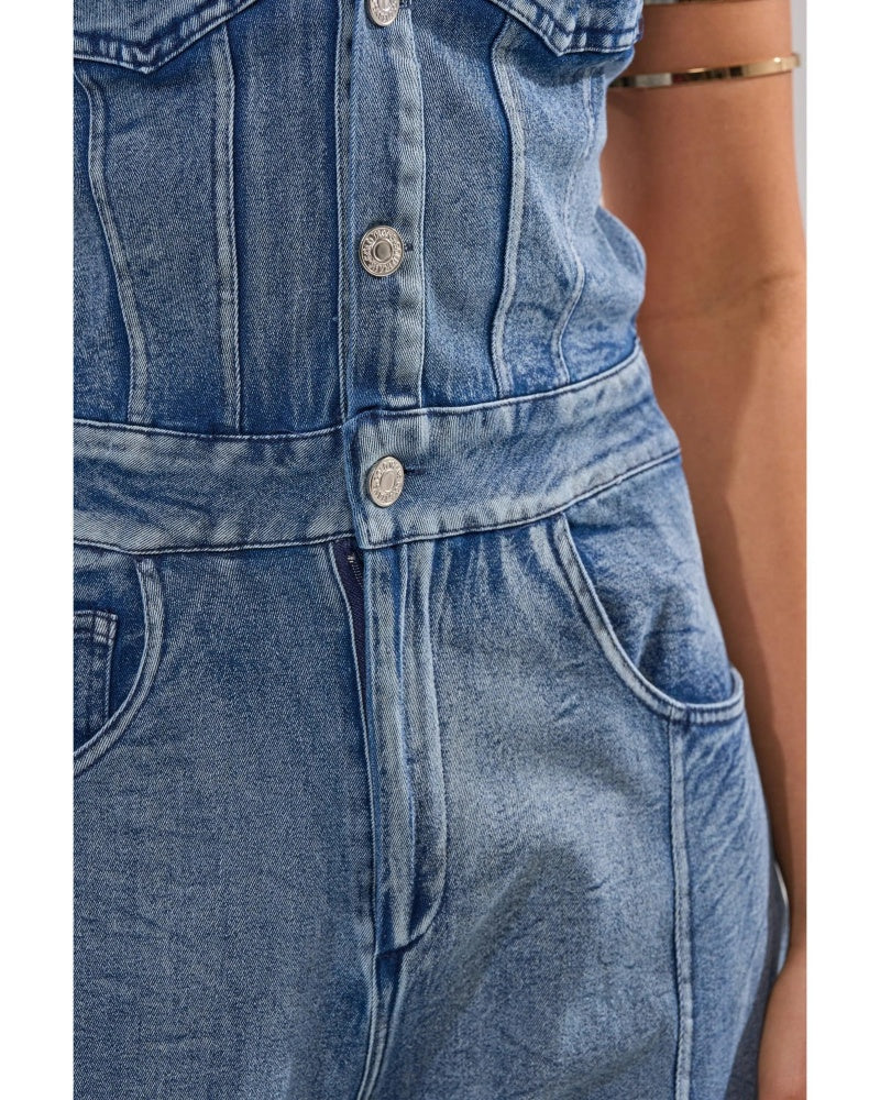JETSETTER Denim JUMPSUIT