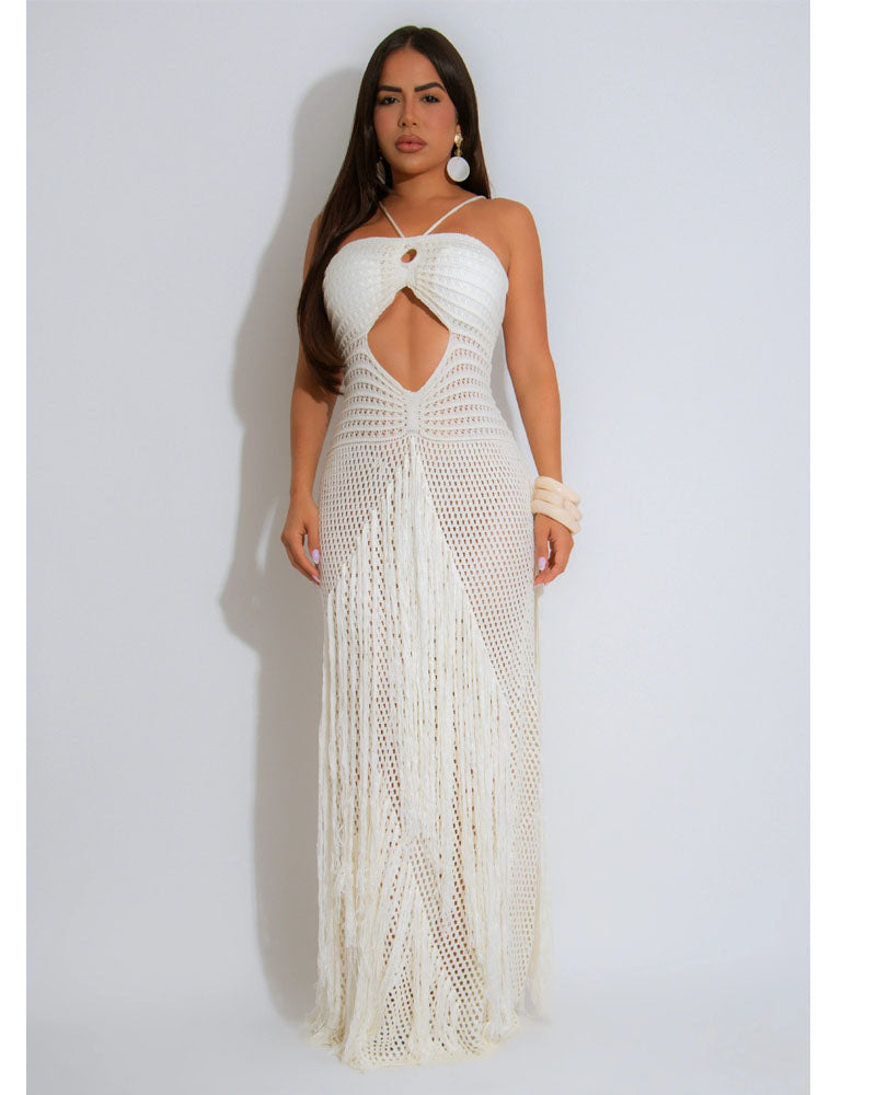 Layla Crochet Maxi Dress