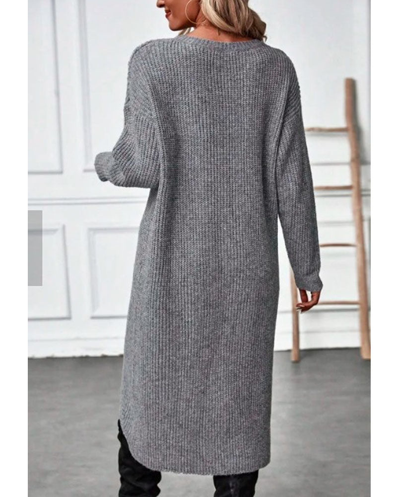 Leona Knitted Sweater Dress