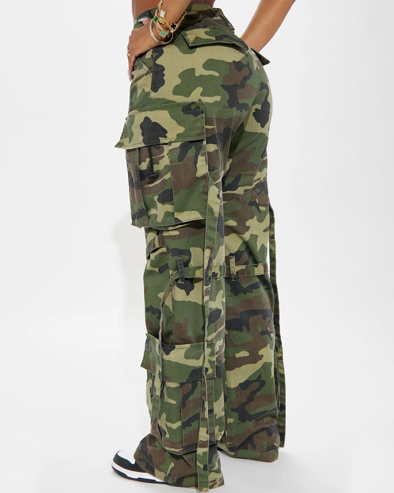 Level You Up Camo Cargo Pant