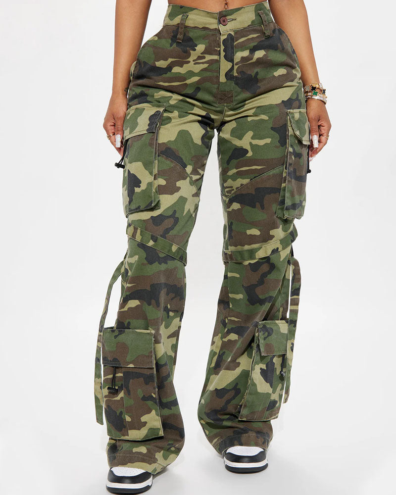 Level You Up Camo Cargo Pant