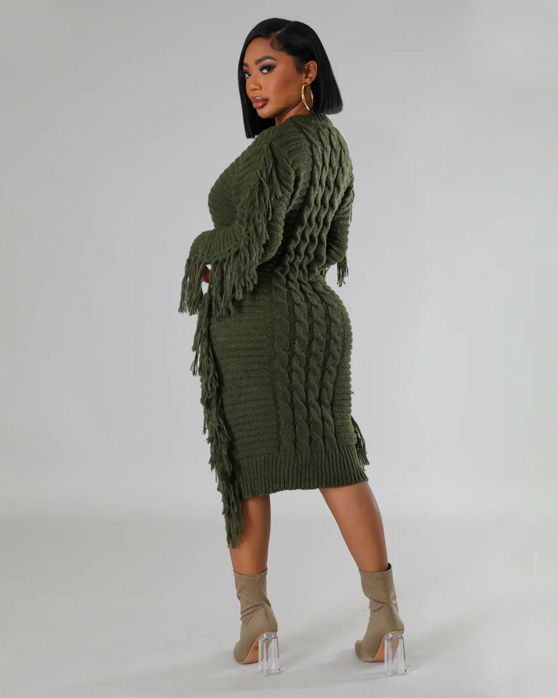 Lisa Sweater Midi Dress