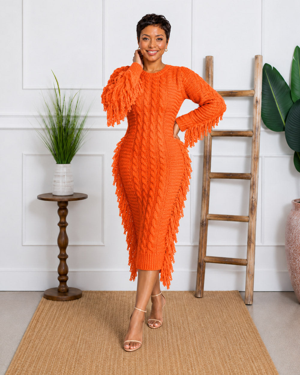 Lisa Sweater Midi Dress