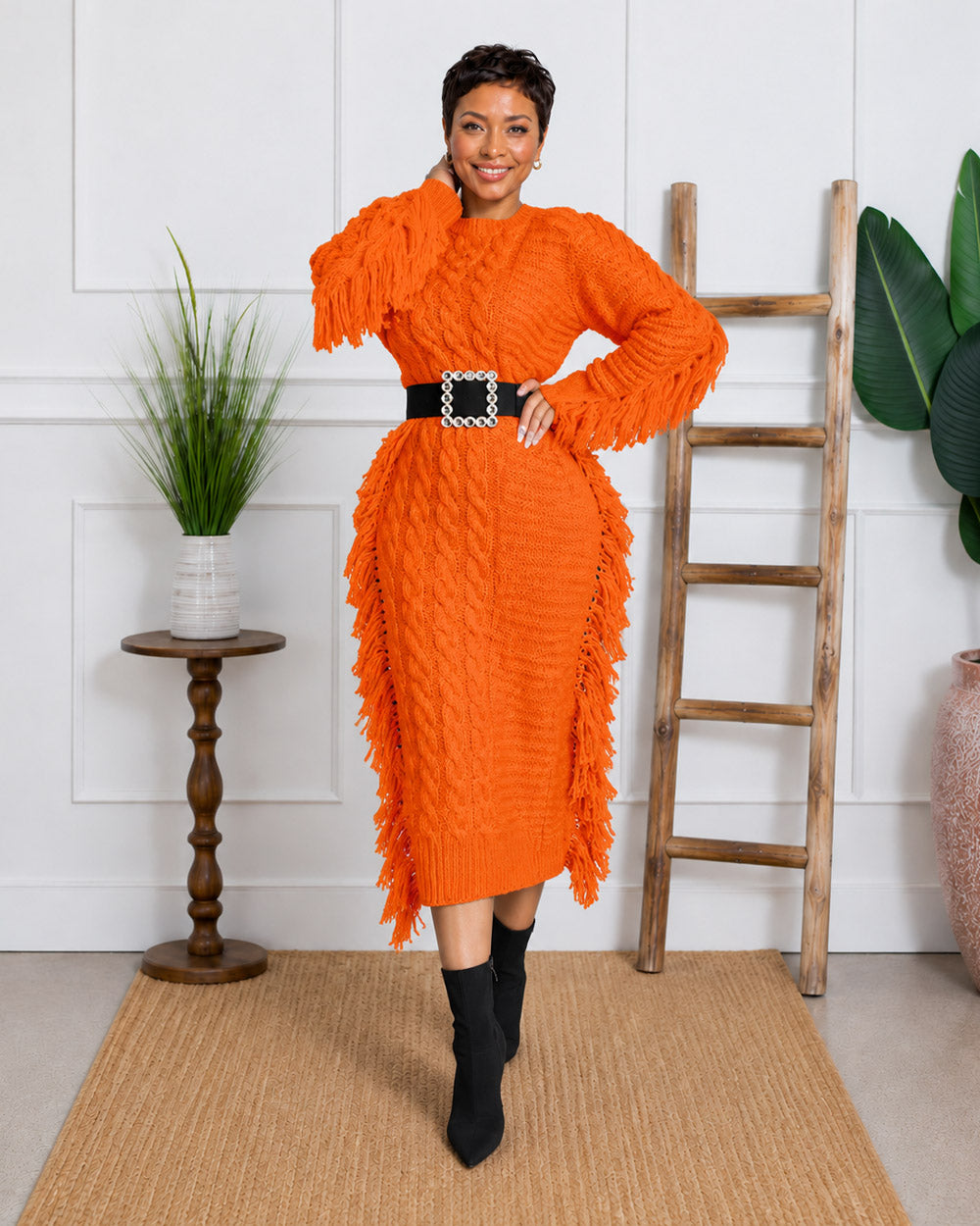 Lisa Sweater Midi Dress