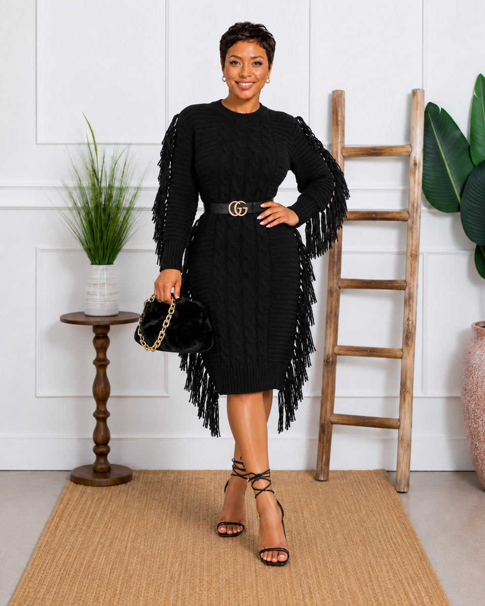 Lisa Sweater Midi Dress