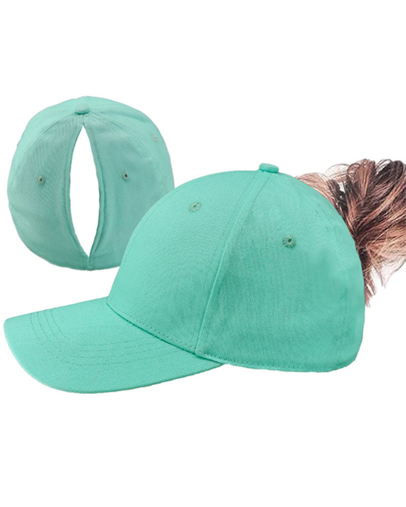 Magnetic Ponytail Sun Cap