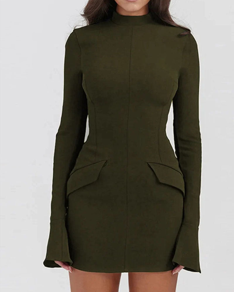 Mahalia Navy Mini Dress