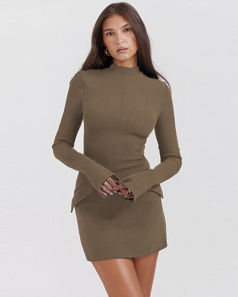 Mahalia Navy Mini Dress